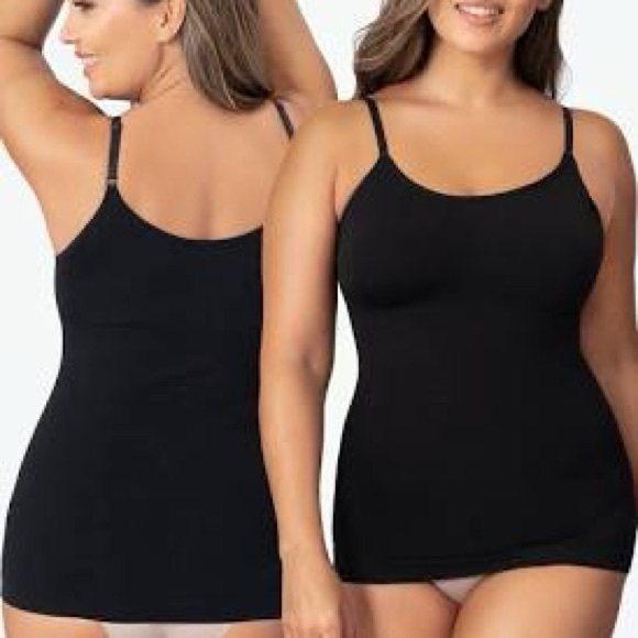 Shapermint Other - Shapermint Essentials All Day Every Day Scoop Neck Cami Black